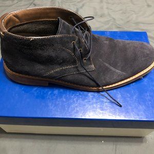 J. MURPHY CHUKKA NAVY SUEDE 11M